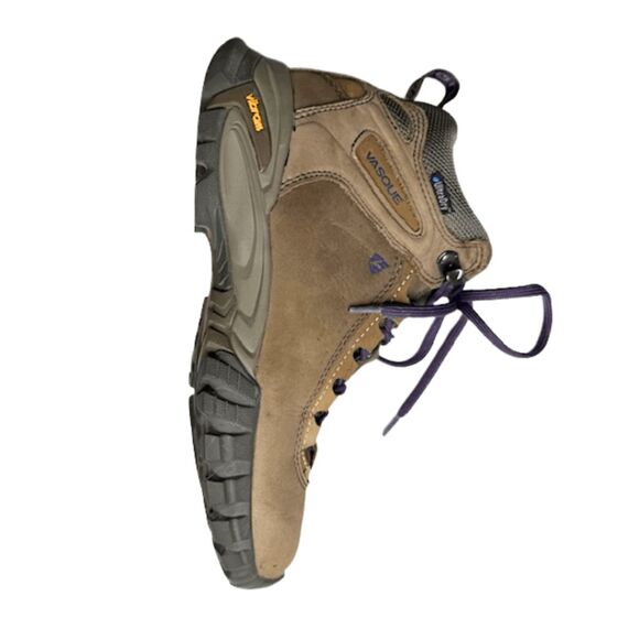 Vasque Women's Talus‎ Mid Ultra Dry Waterproof Leather Hiking Boots Tan Size 8.5 - Picture 8 of 11